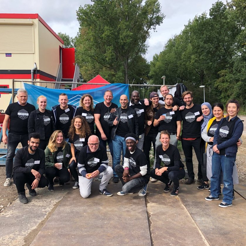 Members of the self-management teams